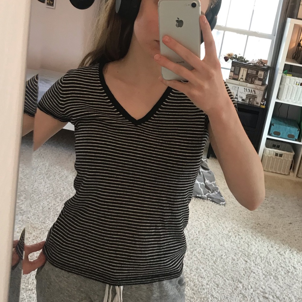 Black And White Top